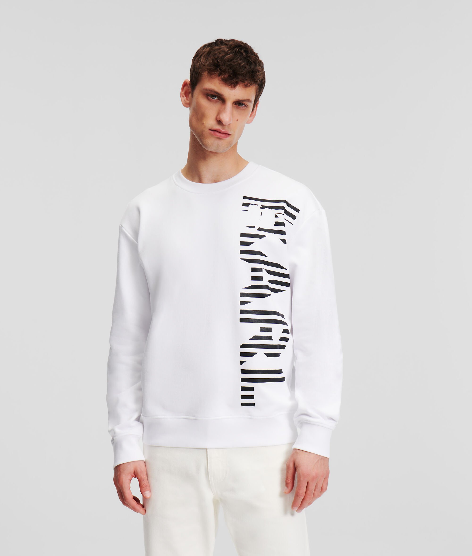 (image for) Superb Vertical Karl Logo Sweatshirt